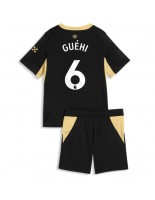 Manchester City Marc Guehi #6 Venkovní dres pro děti 2026-27 Krátký Rukáv (+ trenýrky)